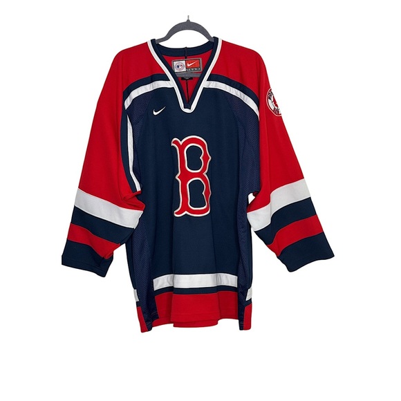 Nike Boston Redsox Hockey Jersey, EUC, Size Large, Vintage